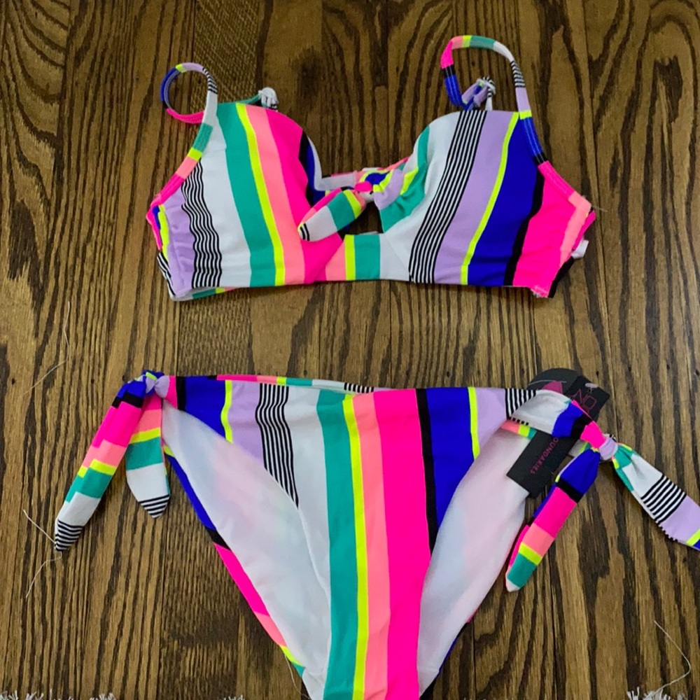 Neon bikini set